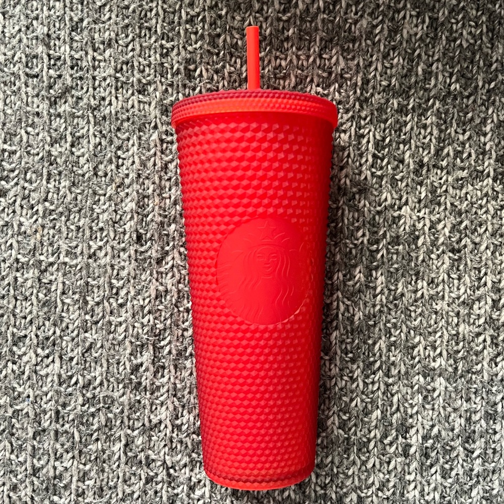 Starbucks Red Studded Tumbler